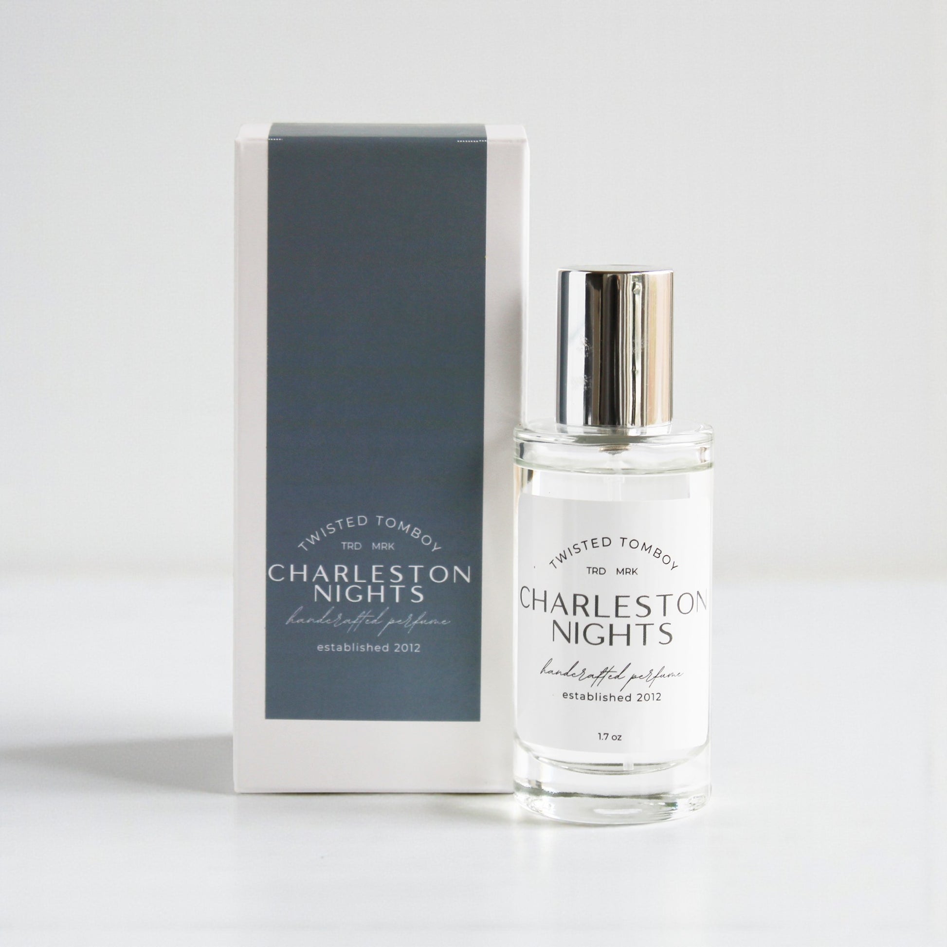 Charleston Nights spray perfume bottle/box