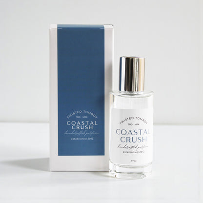 Coastal crush spray perfume bottle/box