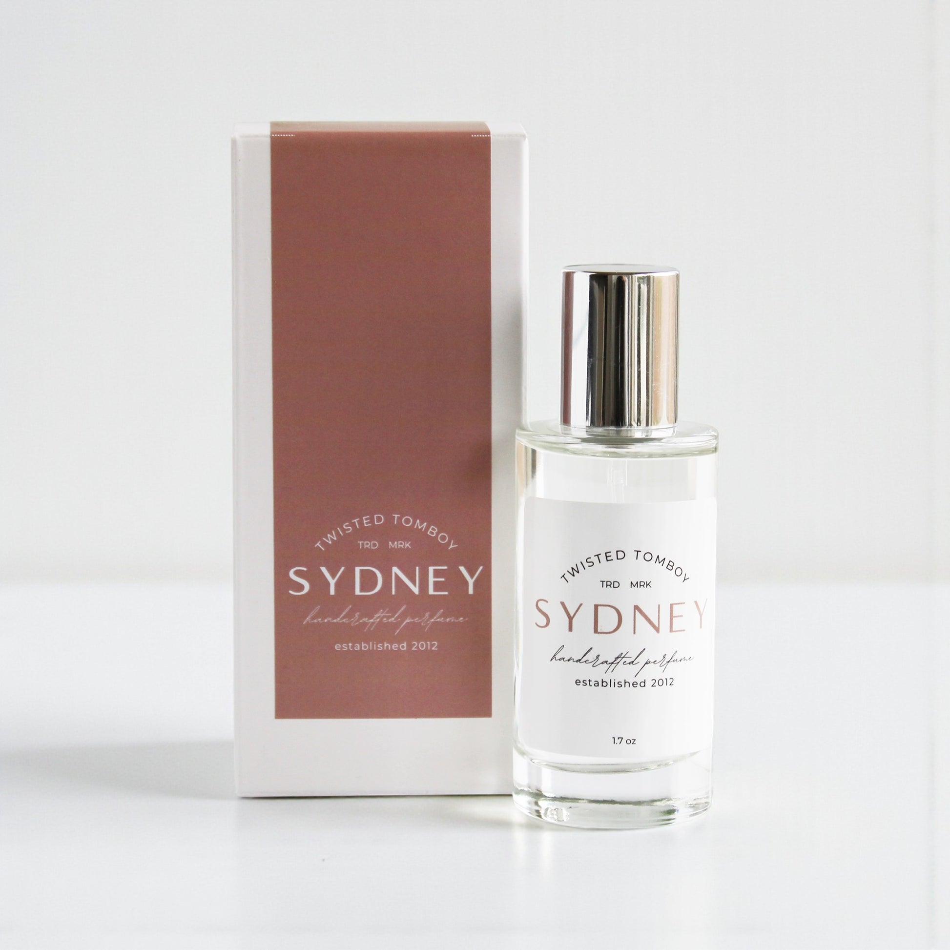 Sydney spray perfume bottle/box