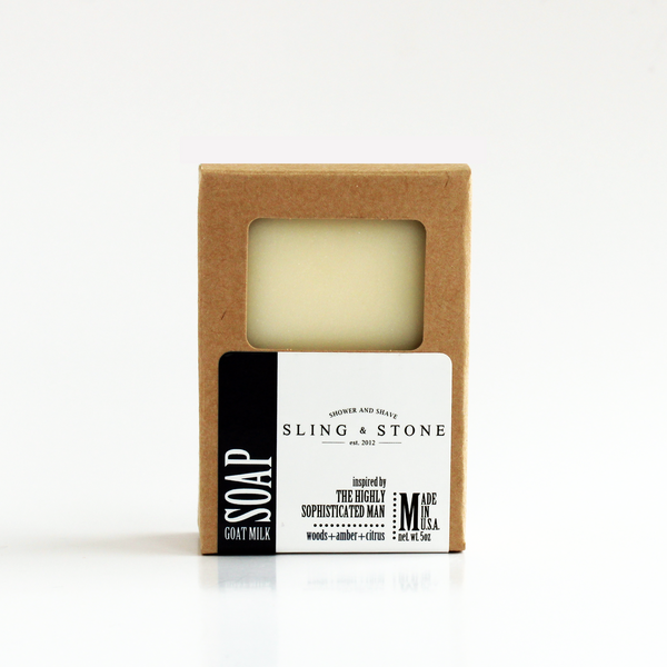 FOR HIM | HAND CRAFTED GOAT MILK BAR SOAP