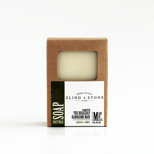 FOR HIM | HAND CRAFTED GOAT MILK BAR SOAP
