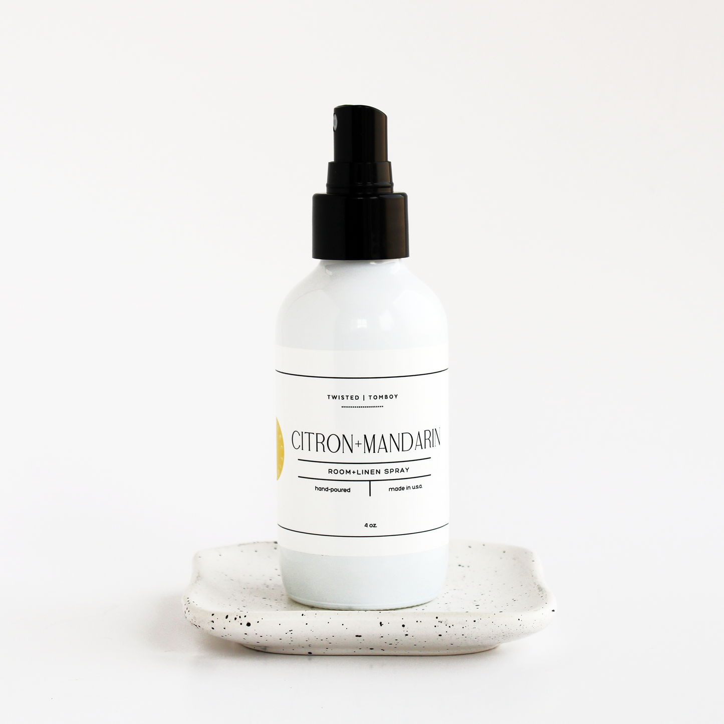 Citron Mandarin Room Spray Bottle